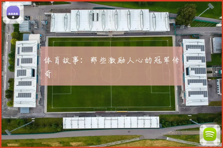 体育故事：那些激励人心的冠军传奇